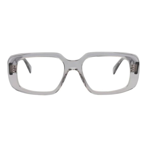 Celine Mens Square/Rectangle Grey Grey Transparent Fashion Designer Eyewear - Picture 1 of 4